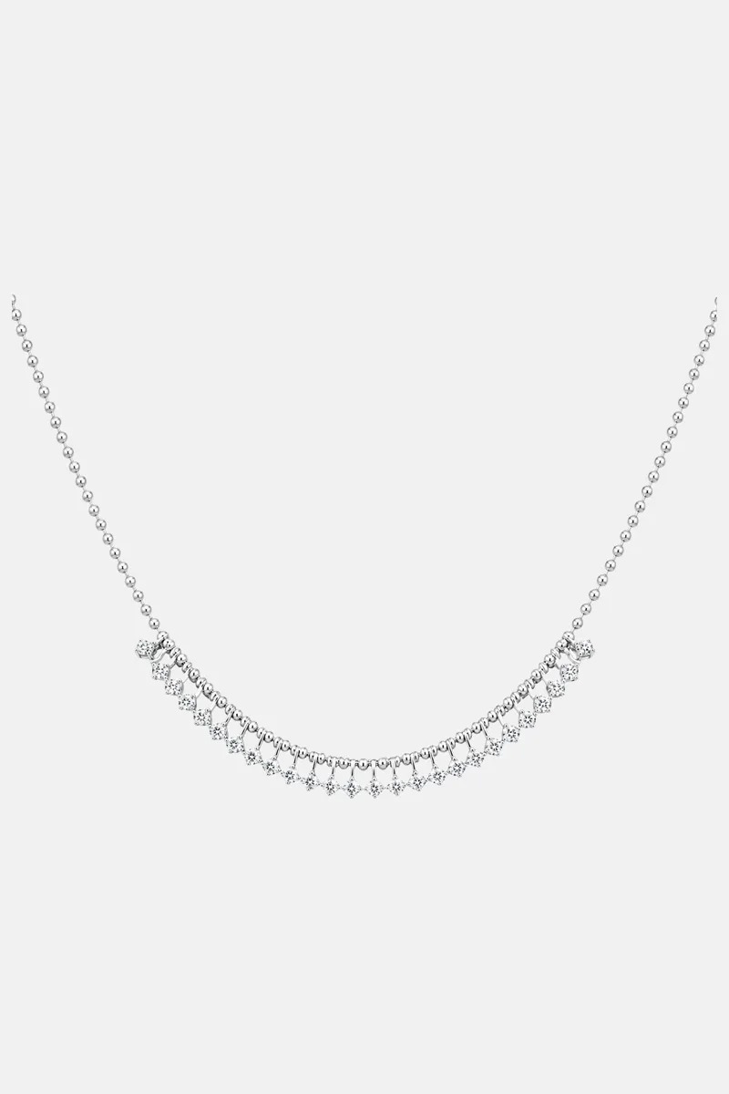 SİLVER DIAMOND KOLYE