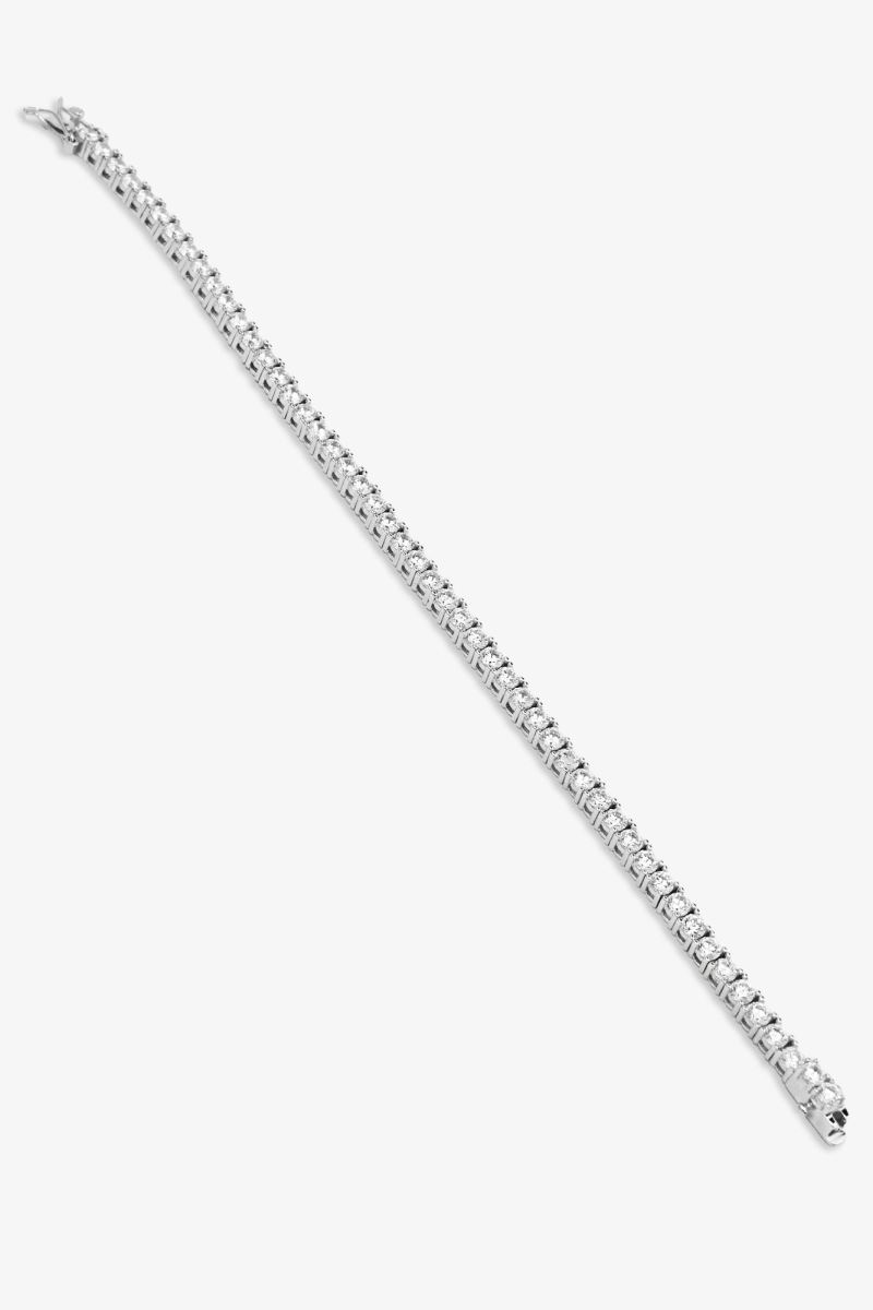 SİLVER 3 MM SU YOLU BİLEKLİK - Görsel 2