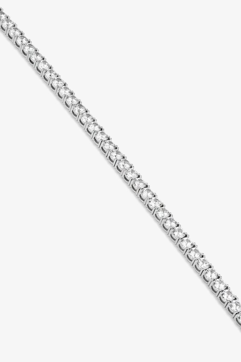 SİLVER 4 MM SU YOLU BİLEKLİK