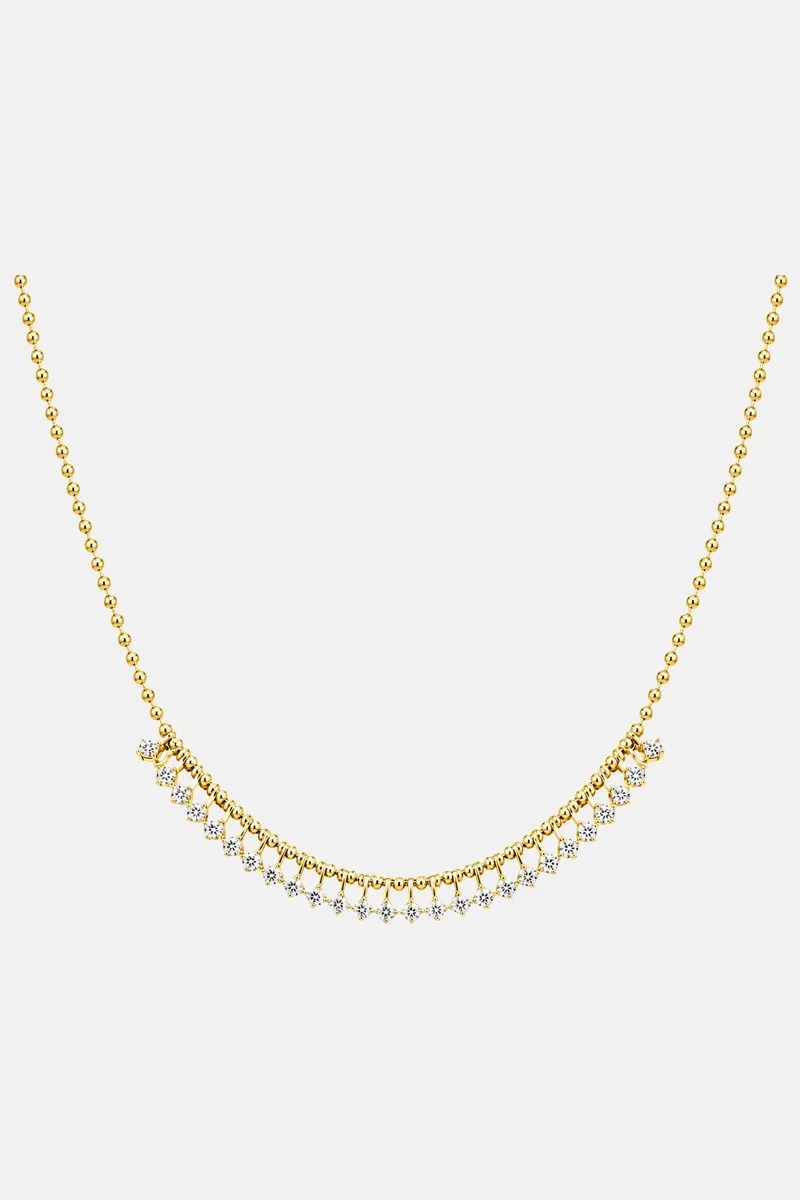 SİLVER DIAMOND KOLYE - Görsel 3