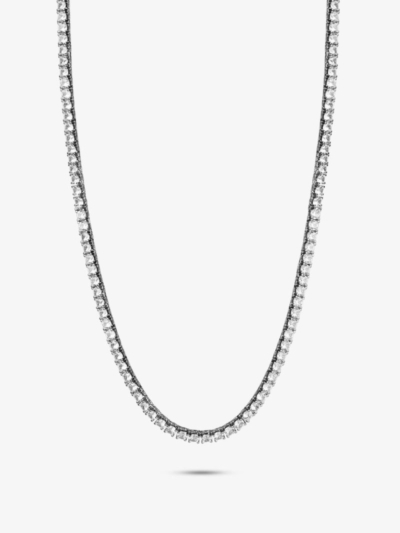SİLVER 4 MM İTHAL SU YOLU KOLYE