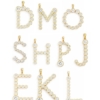 GOLD DIAMOND HARF UÇ KOLYE - Görsel 2