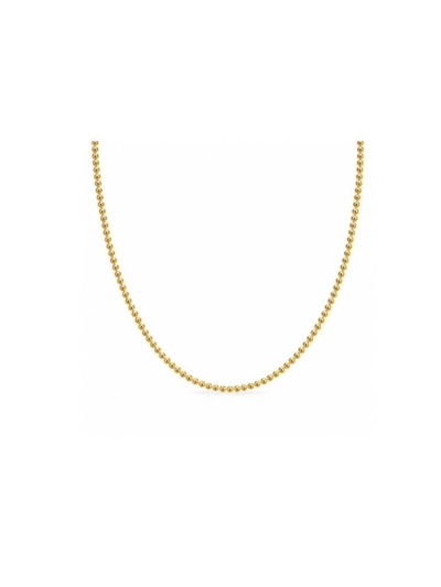 GOLD İTALYAN 3 MM POINT KOLYE