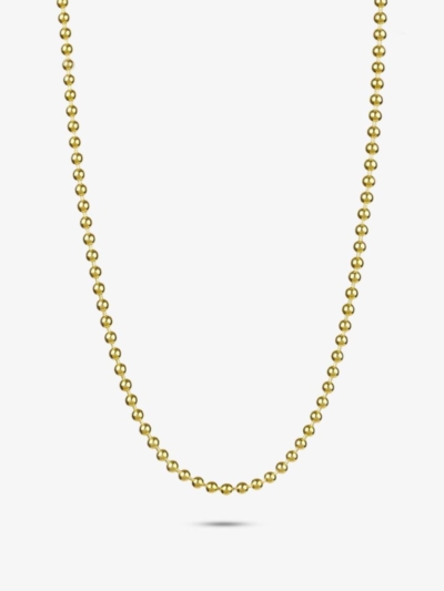 GOLD POİNT 4 MM ZİNCİR KOLYE 24K 50 MİKRON ALTIN KAPLAMA