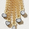 GOLD PRİVE PAVE KALP KOLYE - Görsel 2