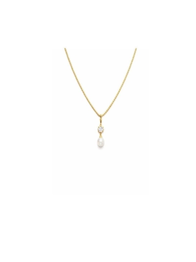GOLD YENİ - DROP PEAR KOLYE