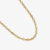 GOLD PİZZO 4 MM KOLYE 24K ALTIN KAPLAMA - Görsel 2