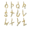 GOLD 0.08 KARAT 14 AYAR ALTIN HARF UC - Görsel 2
