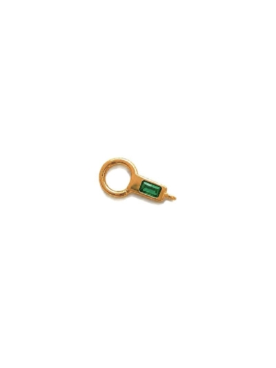 GOLD ZÜMRÜT MÜCEVHER TAŞLI KİLİT