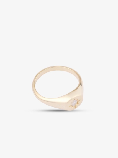 Alternative view of GOLD 14 AYAR ALTIN 0.04 CARAT YÜZÜK