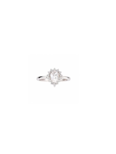 SİLVER 2 CARAT İTALYAN MOZANİT DAMLA TEKTAŞ