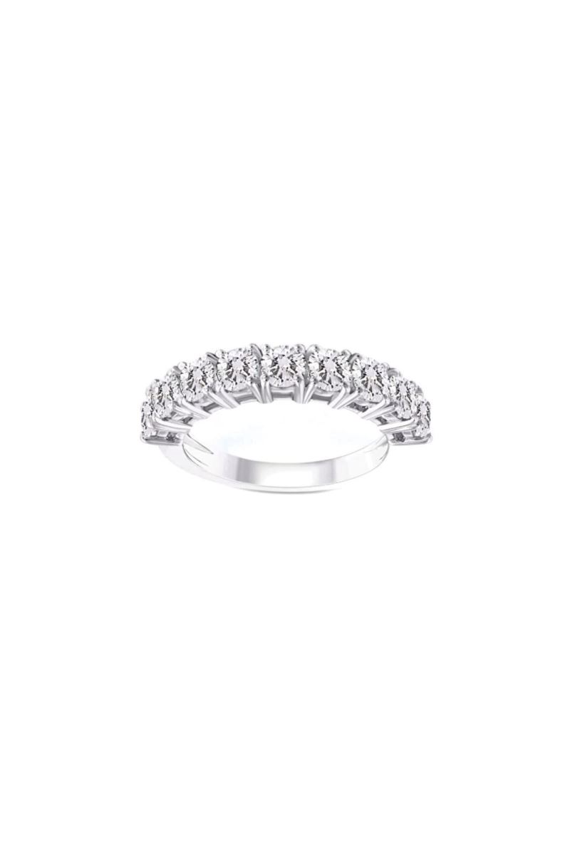 SİLVER 9 TAŞ PIRLANTA YARIMTUR