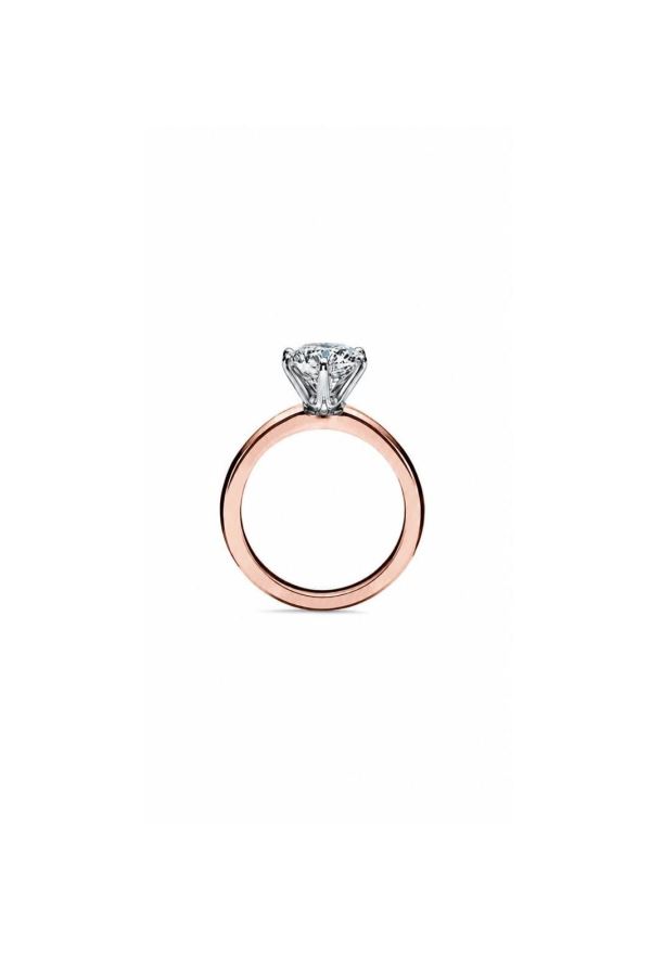 18 AYAR ALTIN 2 CARAT TİFFANY YÜZÜK
