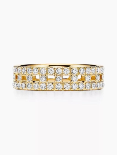 GOLD PAVE DİAMONDS YÜZÜK