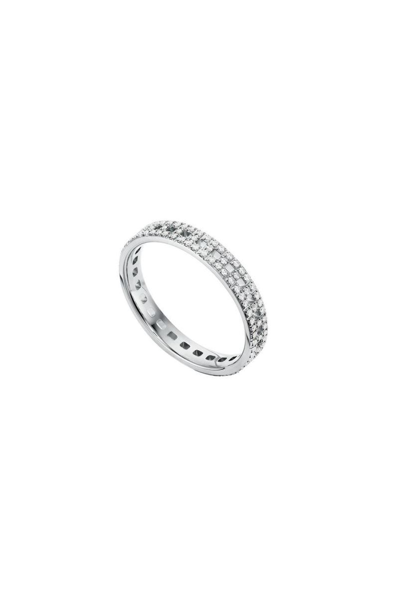 SİLVER PAVE 0.99 CT PIRLANTA YÜZÜK - Görsel 2