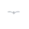 SİLVER TİFFANY SOLESTE V RİNG 0.20 CT PIRLANTA YÜZÜK