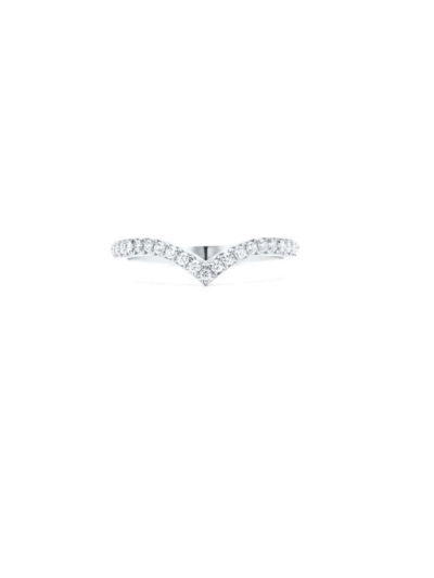 SİLVER TİFFANY SOLESTE V RİNG 0.20 CT PIRLANTA YÜZÜK